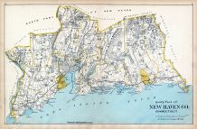 New Haven Co. - South Part, Connecticut State Atlas 1893